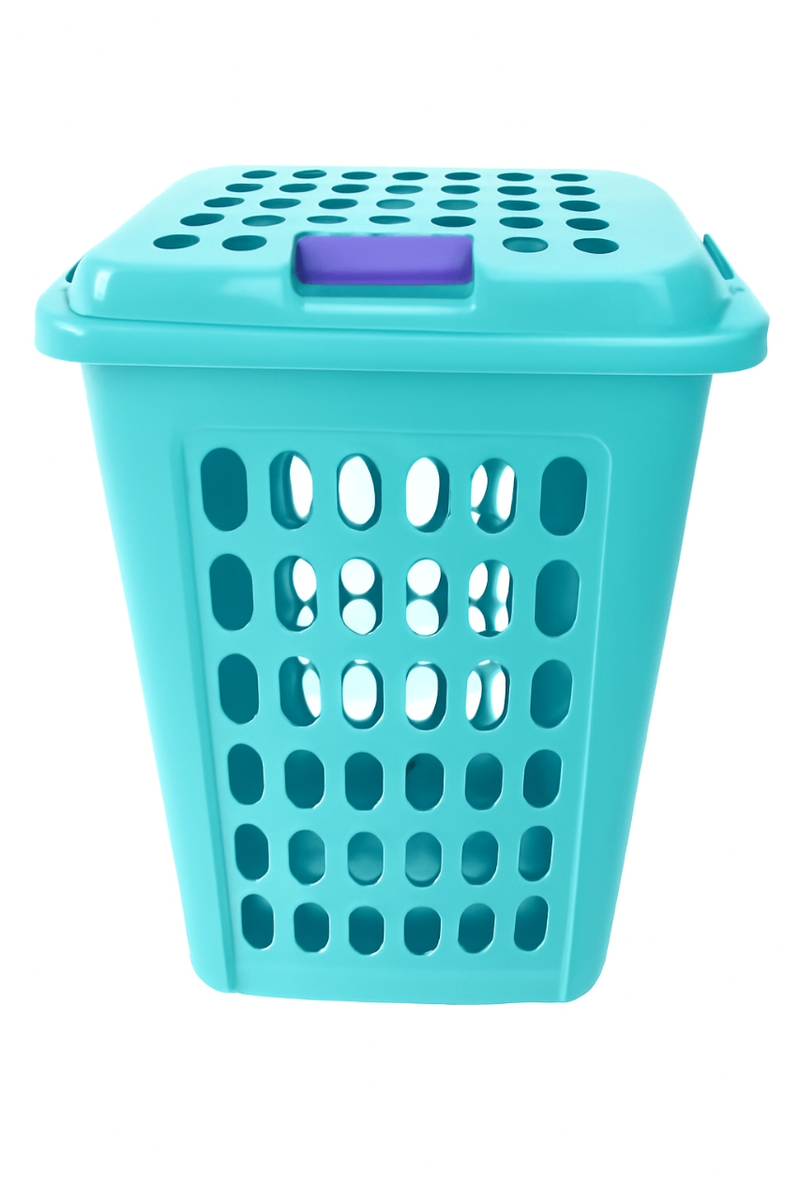 Panier à linge ventilé coloré