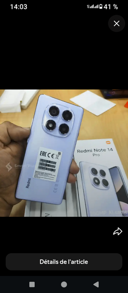 Smartphone Redmi Note 14 Pro