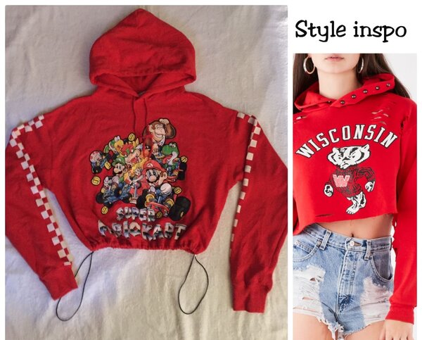 Salaula crop tops and tops