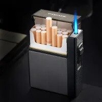 Aluminium Cigarette Case / Lighter