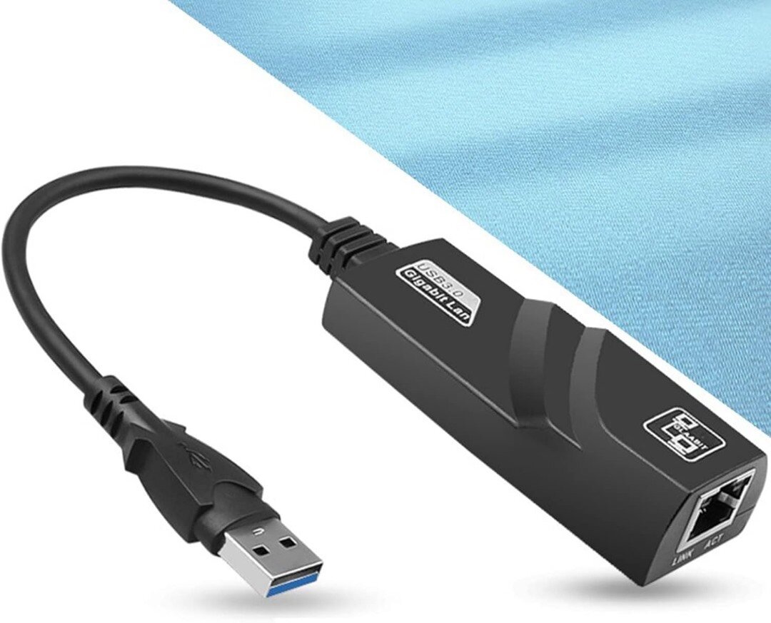 Adaptateur USB 3.0 vers adaptateur Ethernet Gigabit RJ45