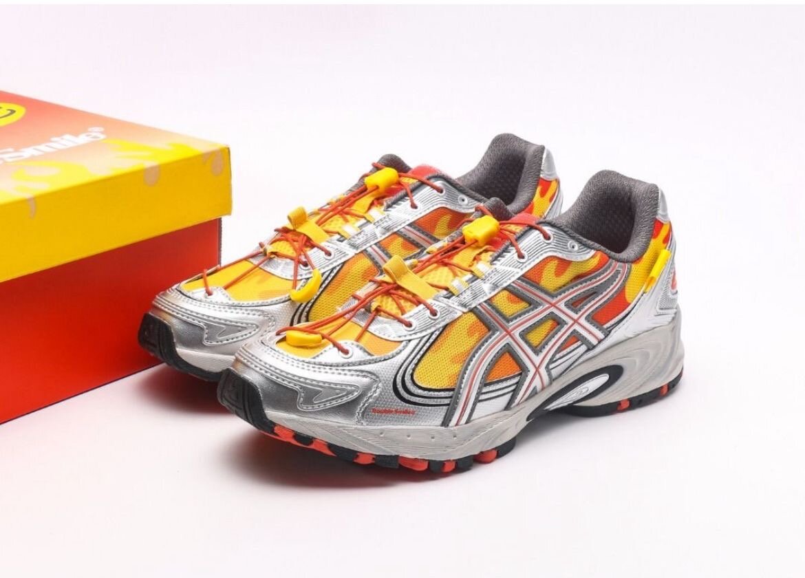 Baskets colorées Asics Smile