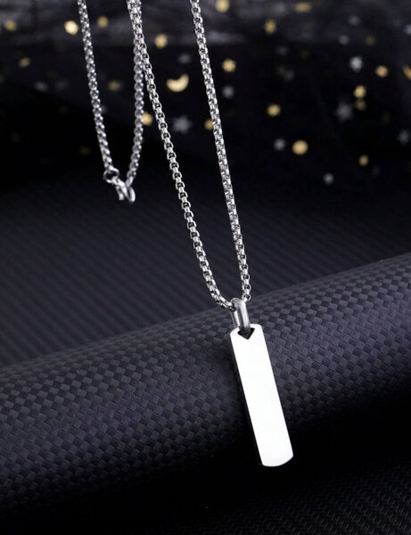 Collier Pendentif Rectangle