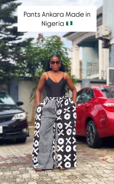 Pantalon Ankara Femme Authentique