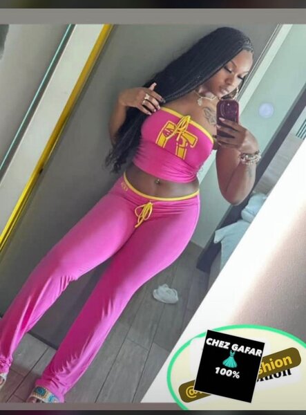 Ensemble rose tendance femme