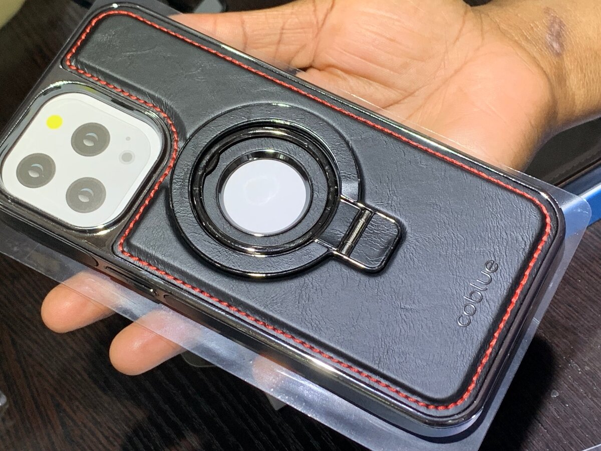 iPhone original leather case