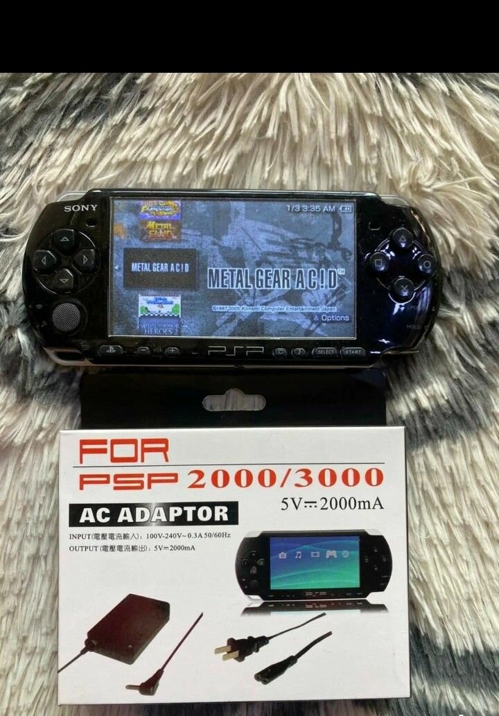 Console PSP 2000/3000 + Adaptateur