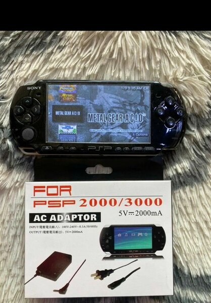 Console PSP 2000/3000 + Adaptateur