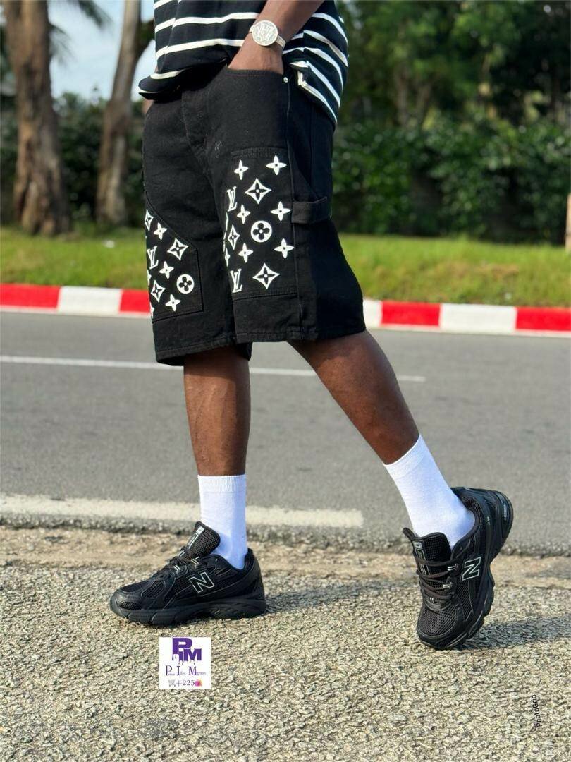 Shorts en jean décontractés homme