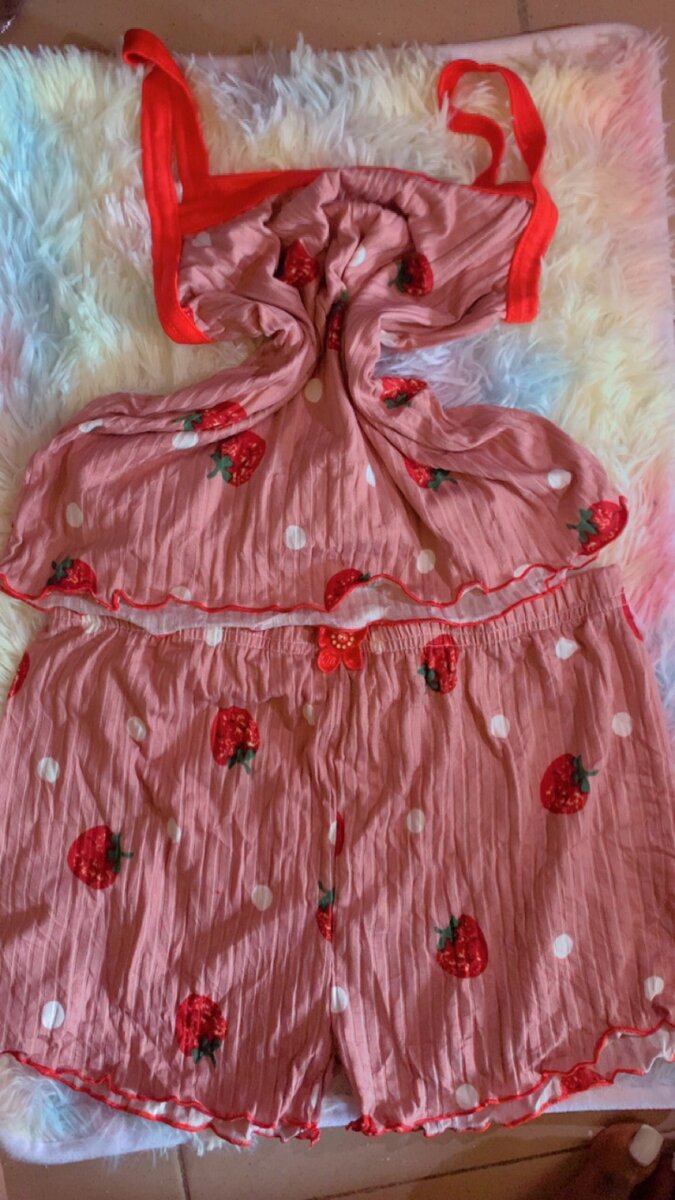 Ensemble pyjama fille imprimé