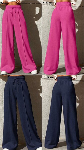 Pantalons larges confortables