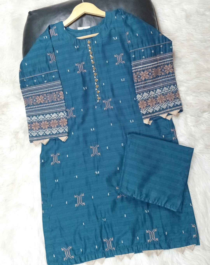 2pc stitched dress