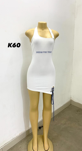 White tight dress