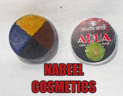 Multi Color Cake Eye Liner (4 In 1)1 Piece