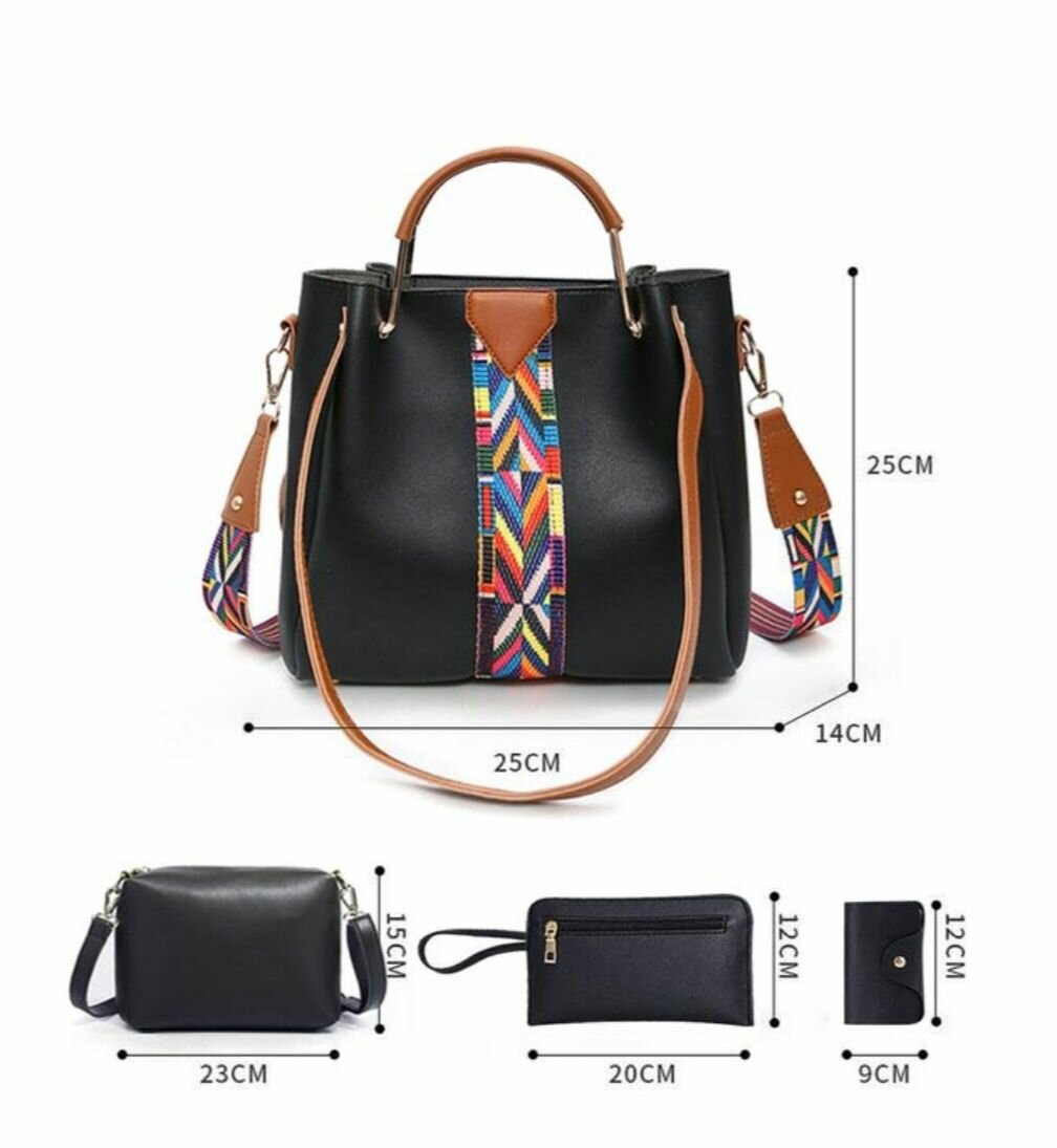 Sac à main 4 en 1 pour femme