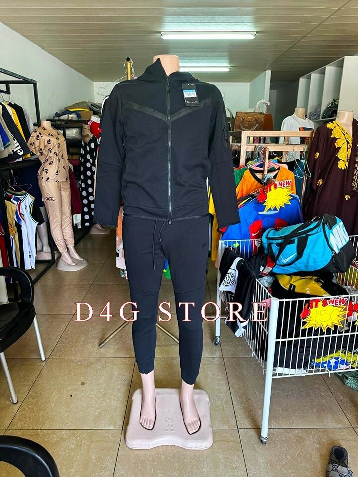 First Class Tracksuit Black