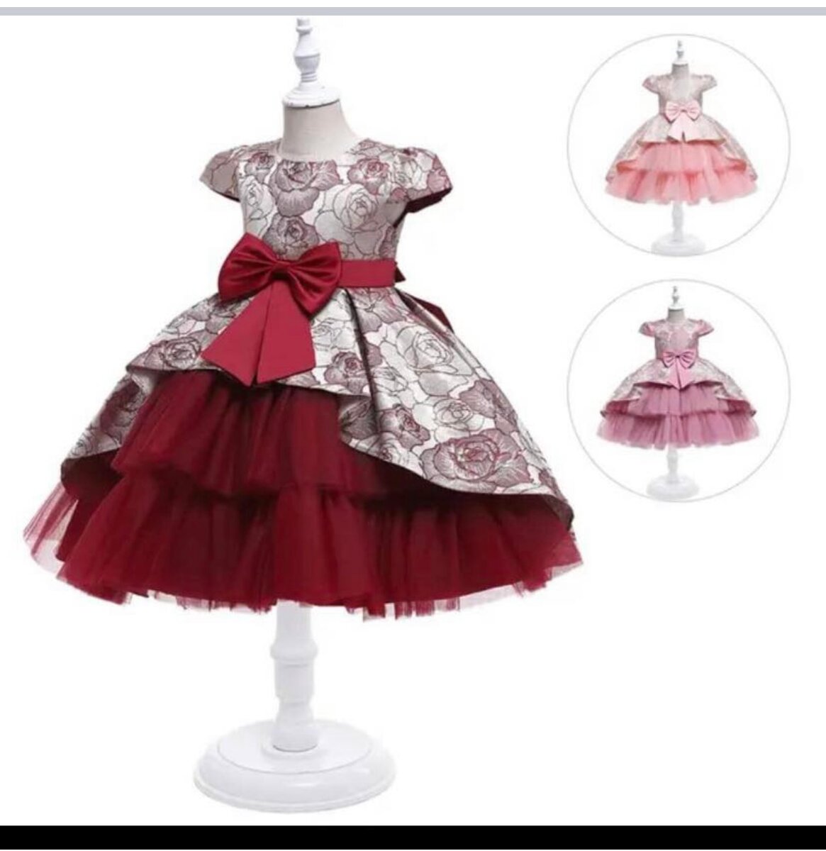 Elegant Girls Party Dress