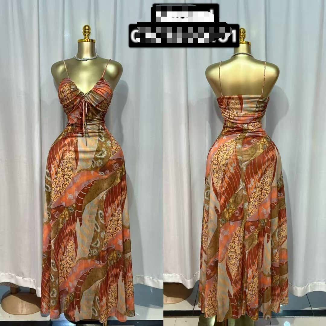 Robe longue bohème été femme