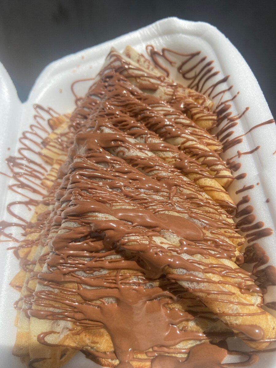 Crêpes au nutella