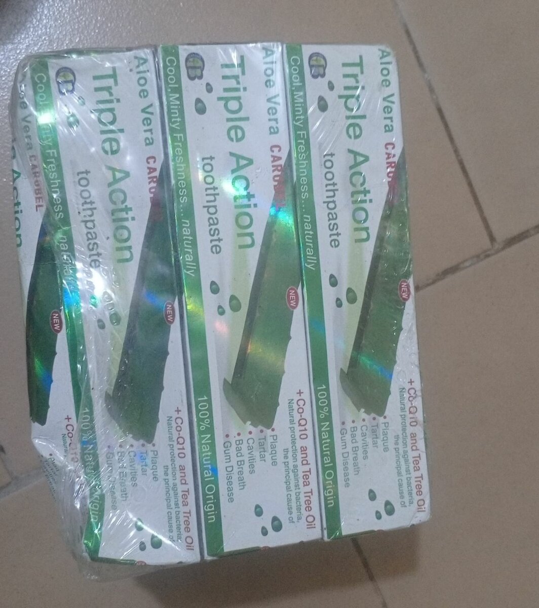 Dentifrice Triple Action Aloe Vera