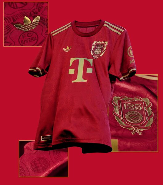 Maillot FC Bayern 125 ans