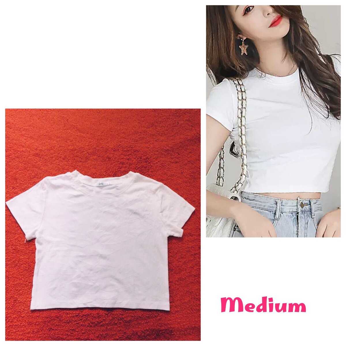 Salaula crop tops and tops