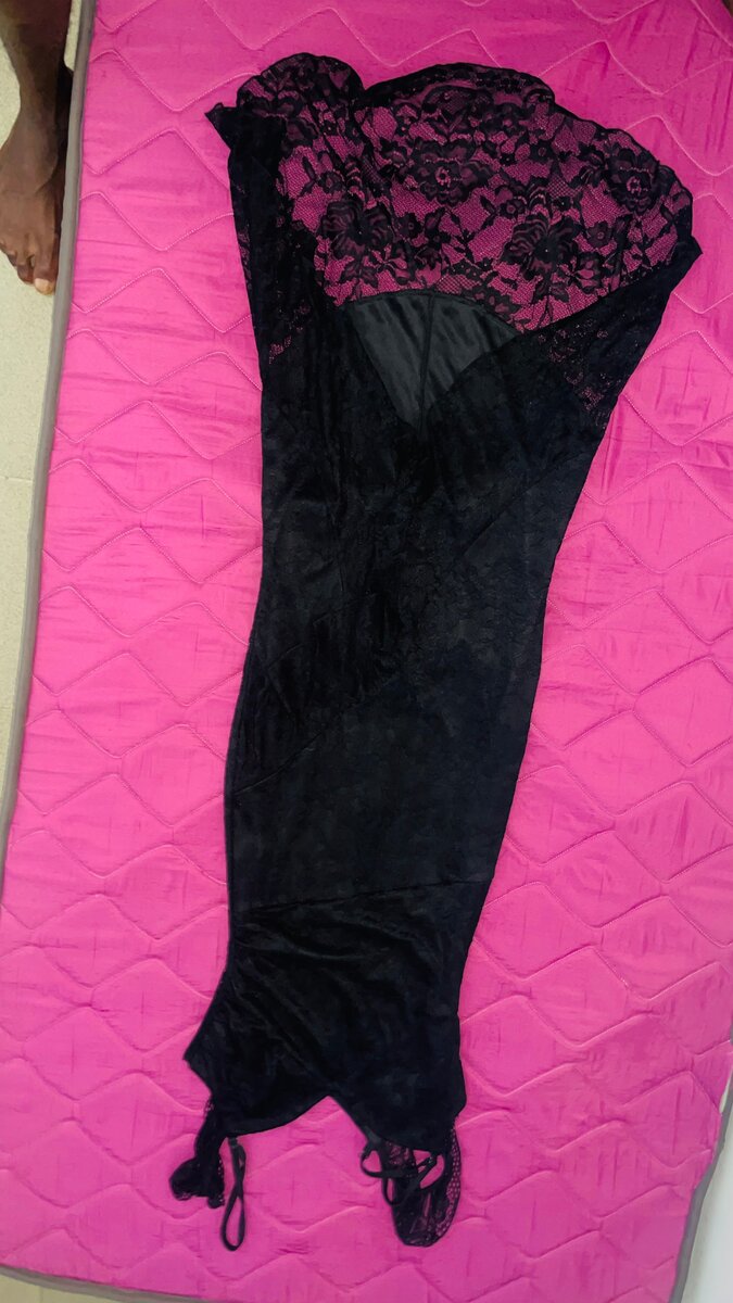 Robe élégante en dentelle noire