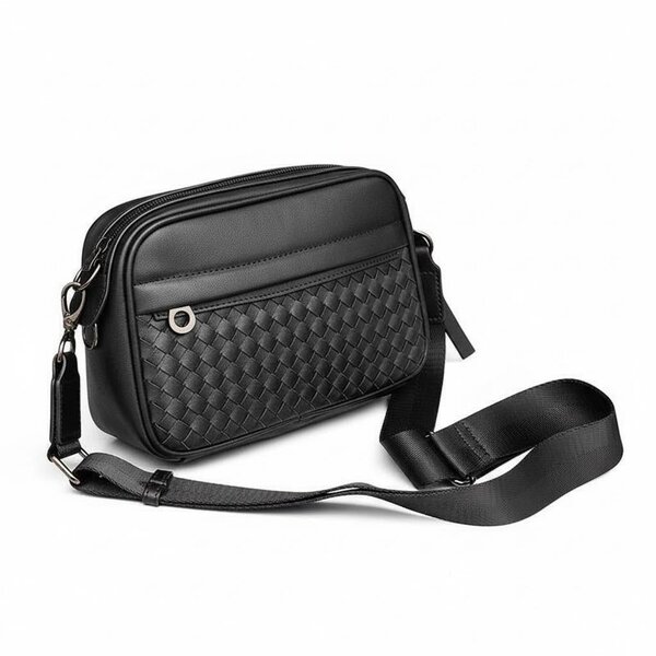 Sac bandoulière en cuir chic