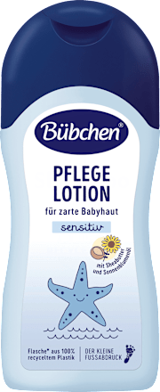 Lotion pour bébé peau sensible