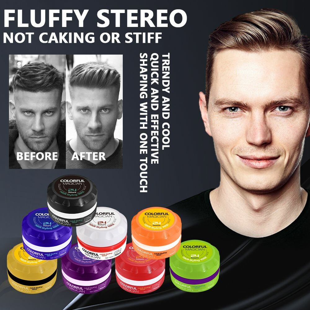 Colorful Magician Hair Wax