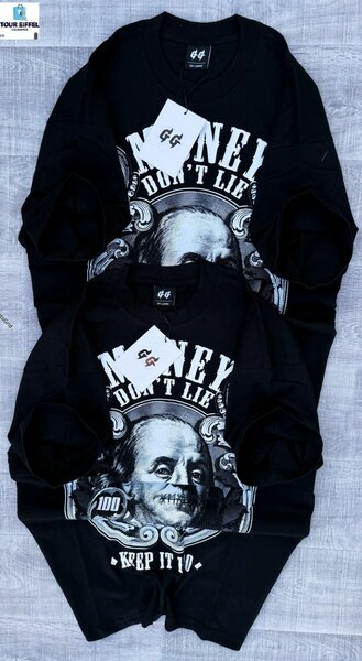 T-shirt streetwear "Money Don't Lie"