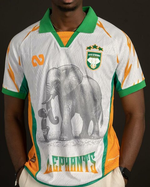 Maillot Côte d'Ivoire Éléphant