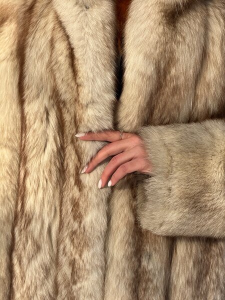 Шуба из натурального меха