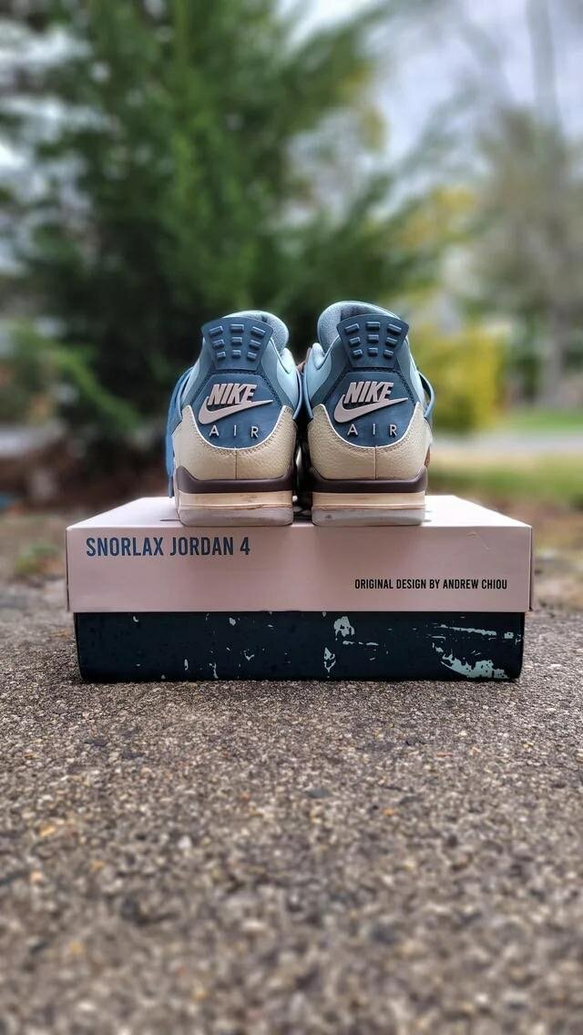 Jordan 4 Snorlax