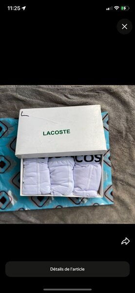 Caleçons Lacoste Homme