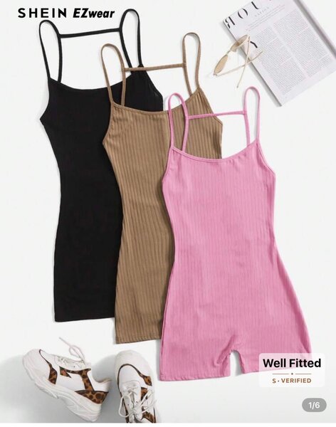 Combi-short d'été sans dos
