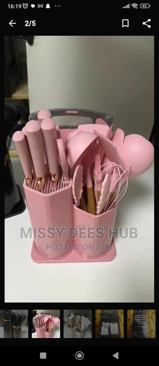 Silicone cooking set