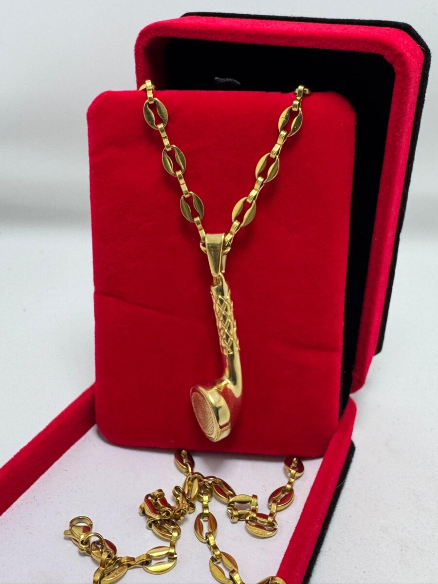 Collier Pendentif Or Vintage