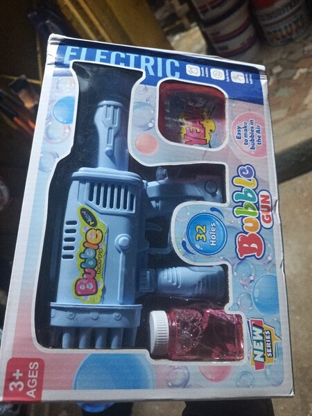 Pistolet à Bulles Électrique