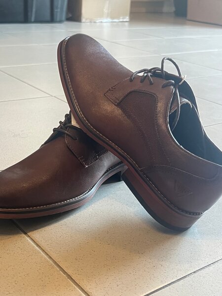 Chaussures habillées marron homme