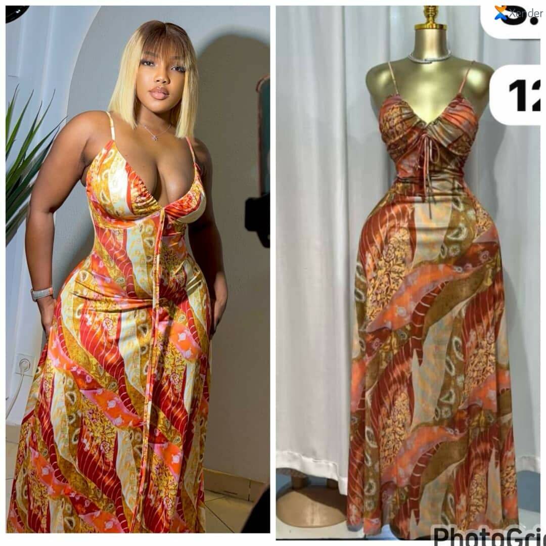 Robe Maxi Élégante Féminine