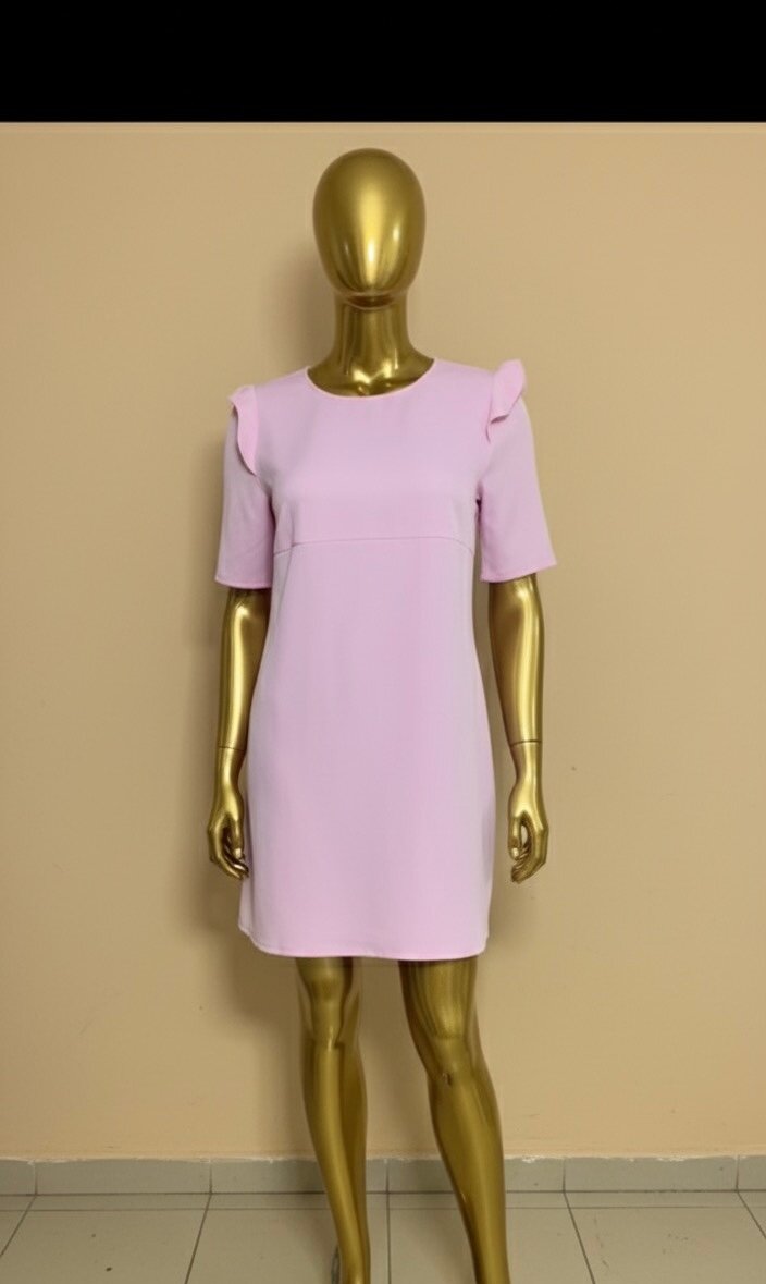 Robe élégante rose