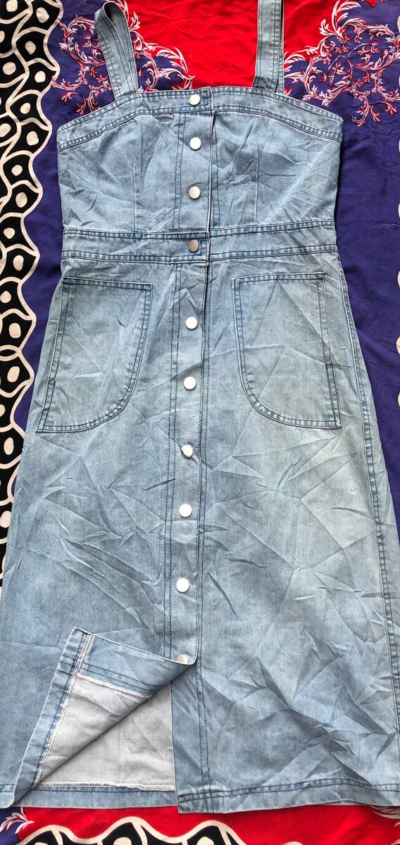 Robe en jean tendance