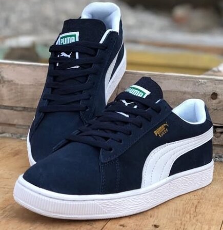 Boxed Puma Sued black