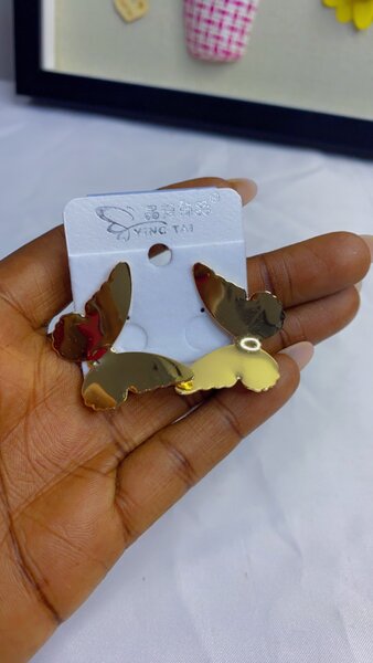 Butterfly earrings