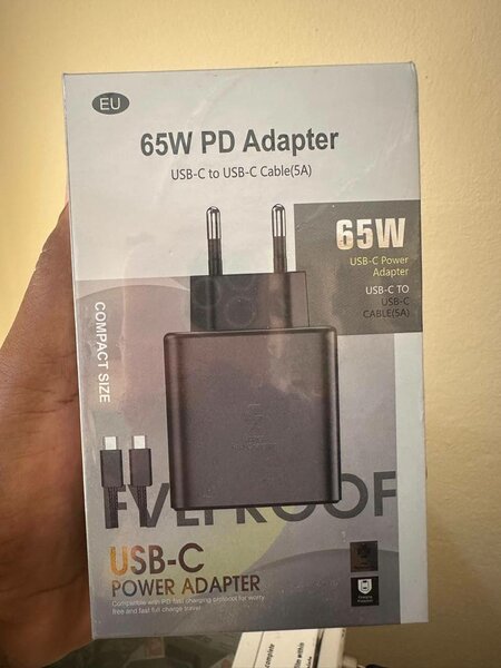 Chargeur USB-C 65W Rapide