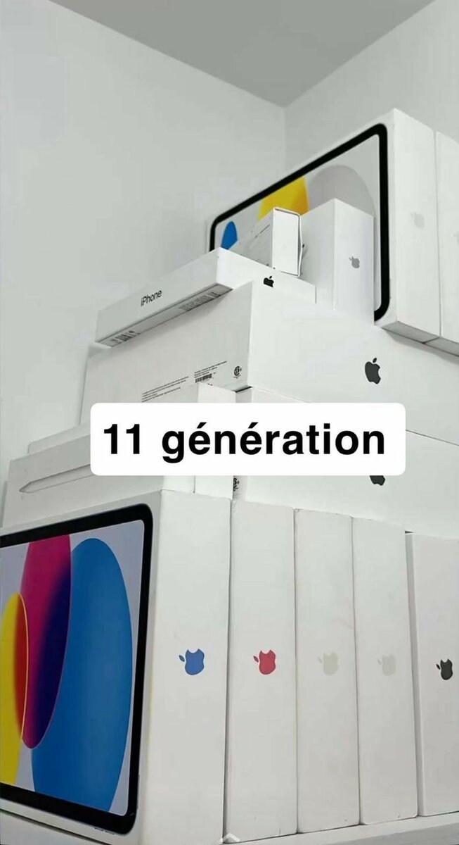 iPhones scellés et SAMSUNG 9