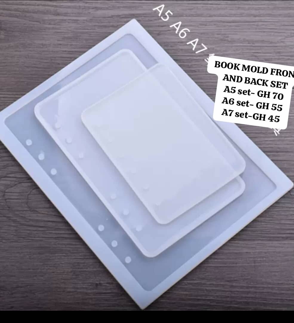 Resin book mold,book binder and pen ink