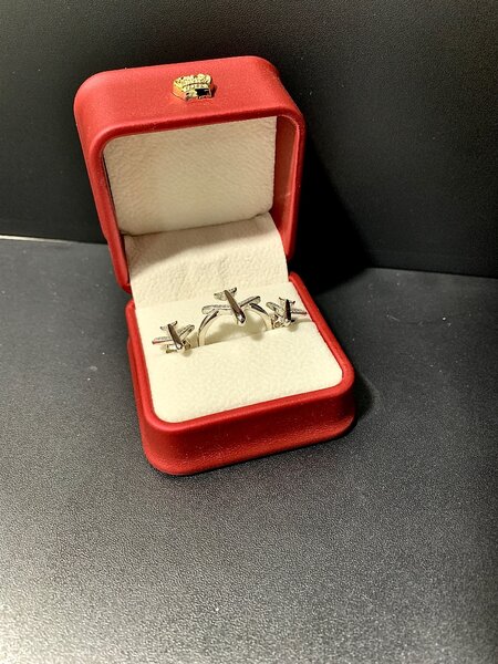 Серебреный Комплект Самолет