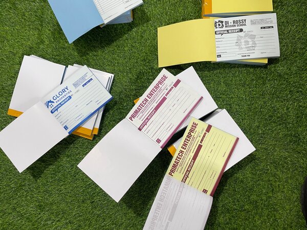 RECEIPT AND INVOICE BOOKS